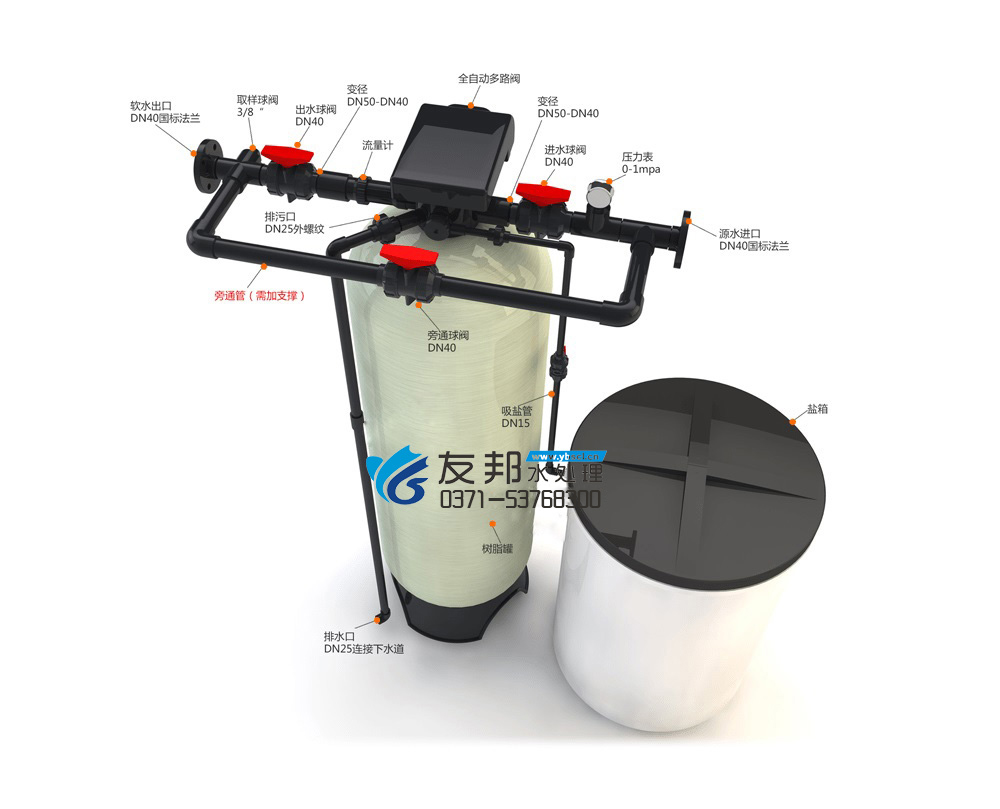 6T/H(每小時出水6噸)全自動軟化水設(shè)備