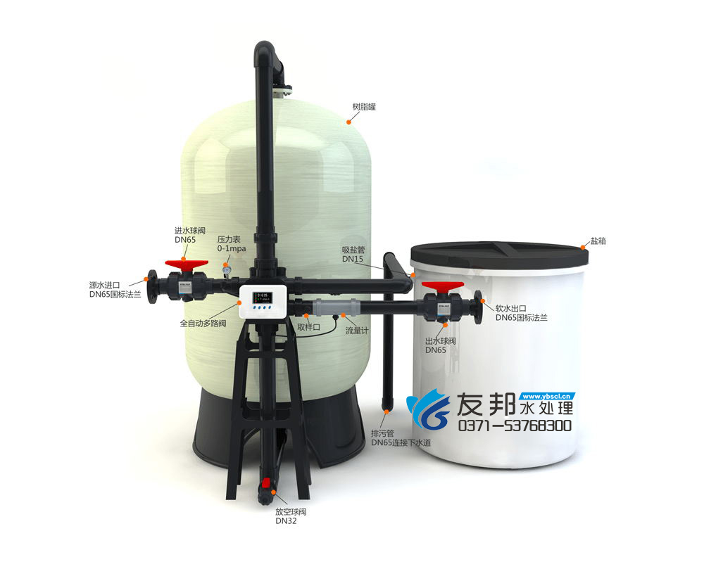 20-30T/H(每小時出水25噸)全自動軟化水設(shè)備