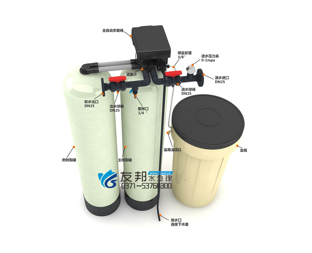 3T/H(每小時出水3噸)全自動軟化水設(shè)備